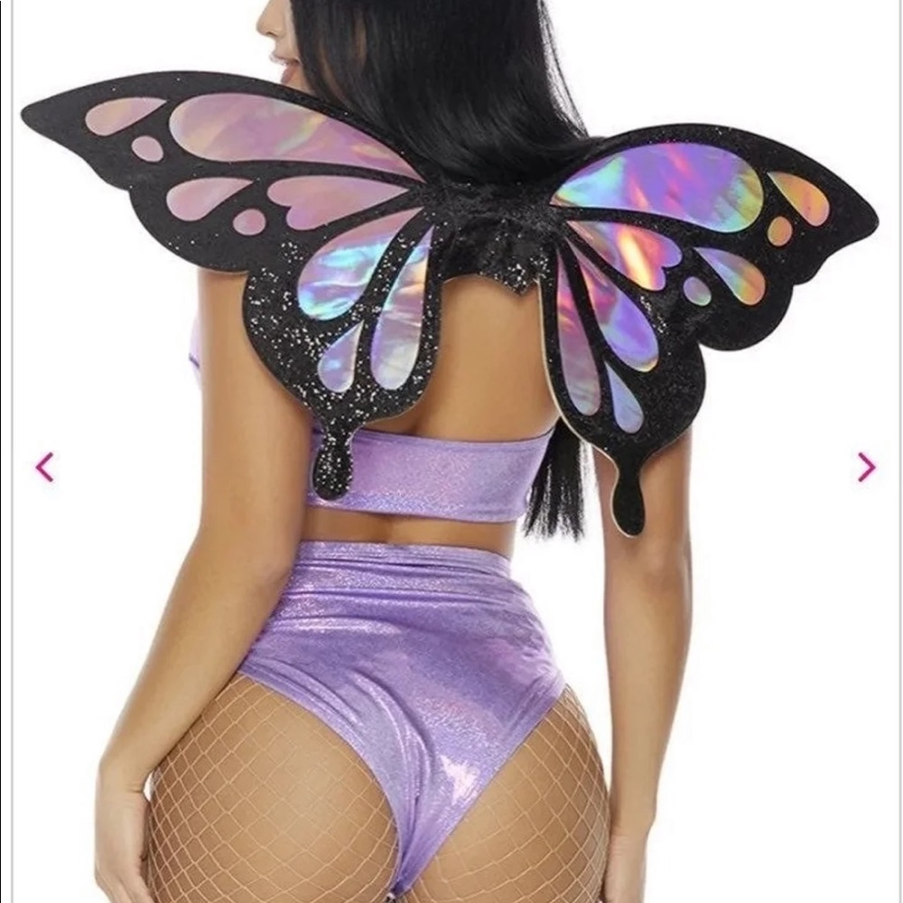 Butterfly wings from rave wonderland